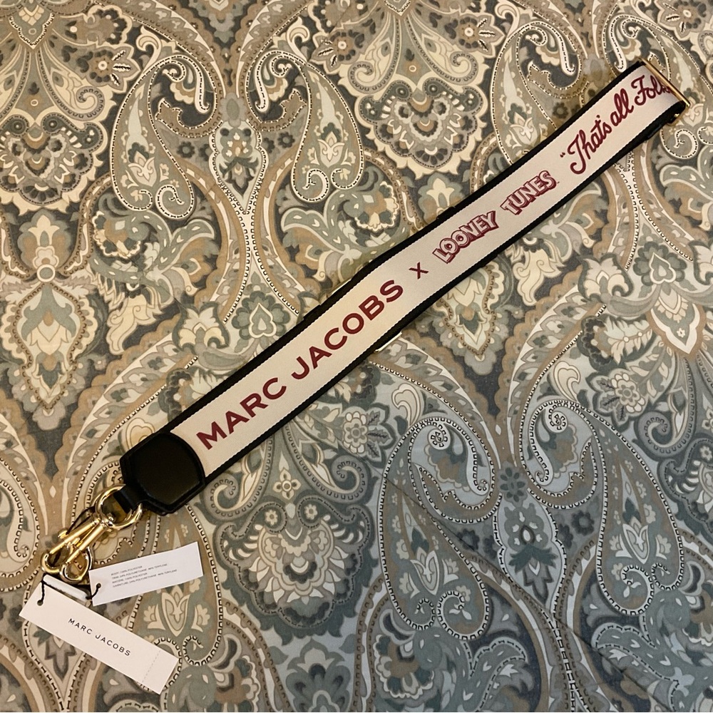 NWT Rare Marc Jacobs x Looney Tunes collection Crossbody Shoulder Bag Strap.